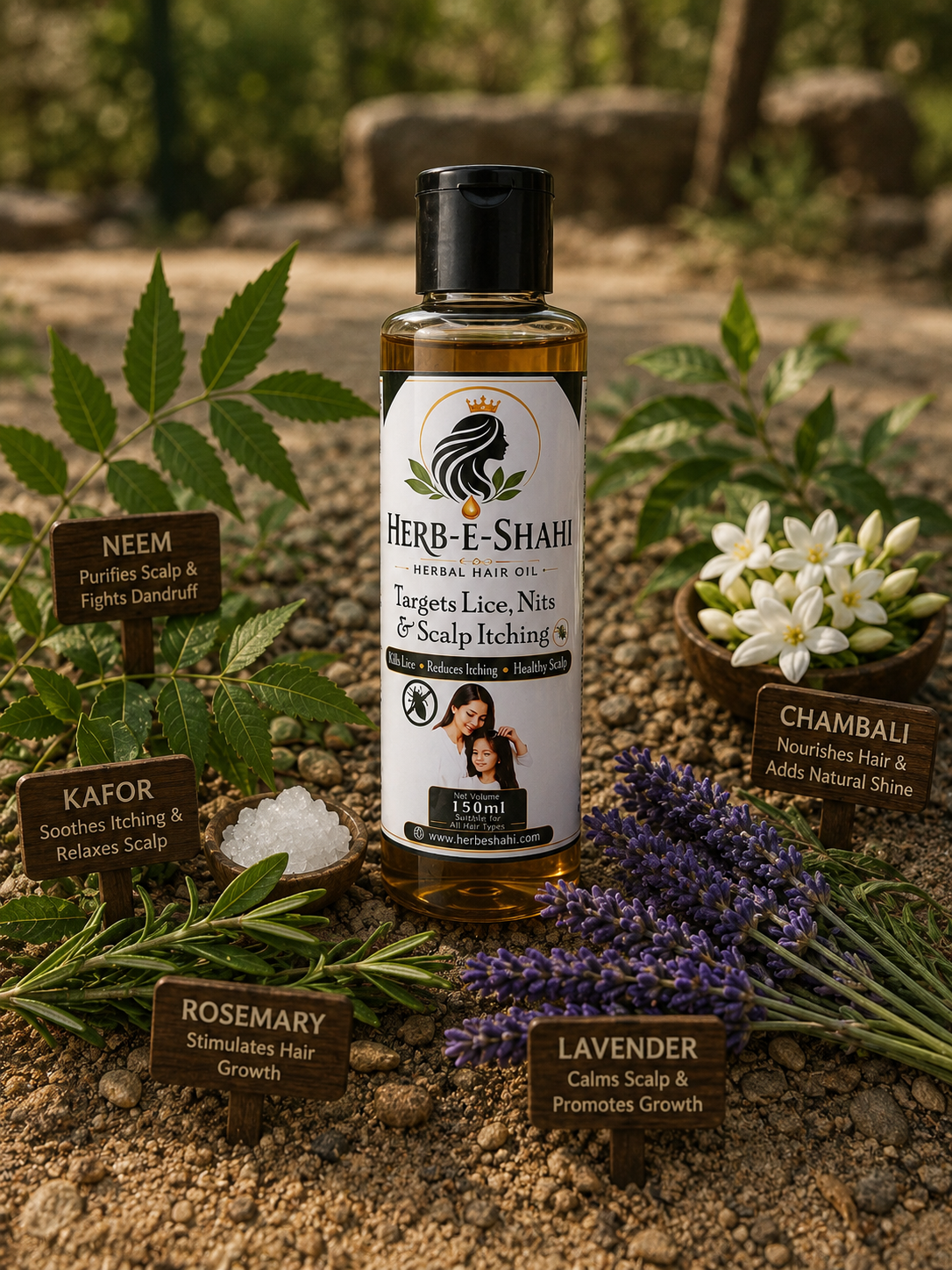 🌿 HERB-E-SHAHI Hair oil Combo 🌿